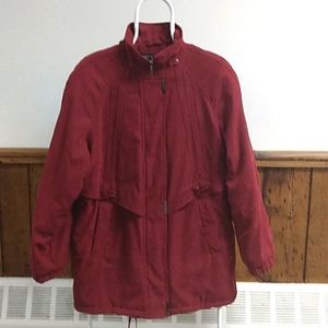 Ladies brick red Fleet Street Coat, Sz M